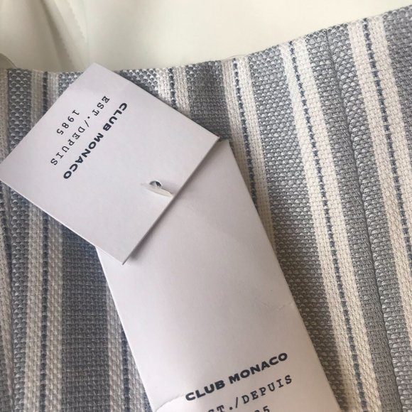 Club Monaco Striped Jumpsuit - Picture 3 of 6